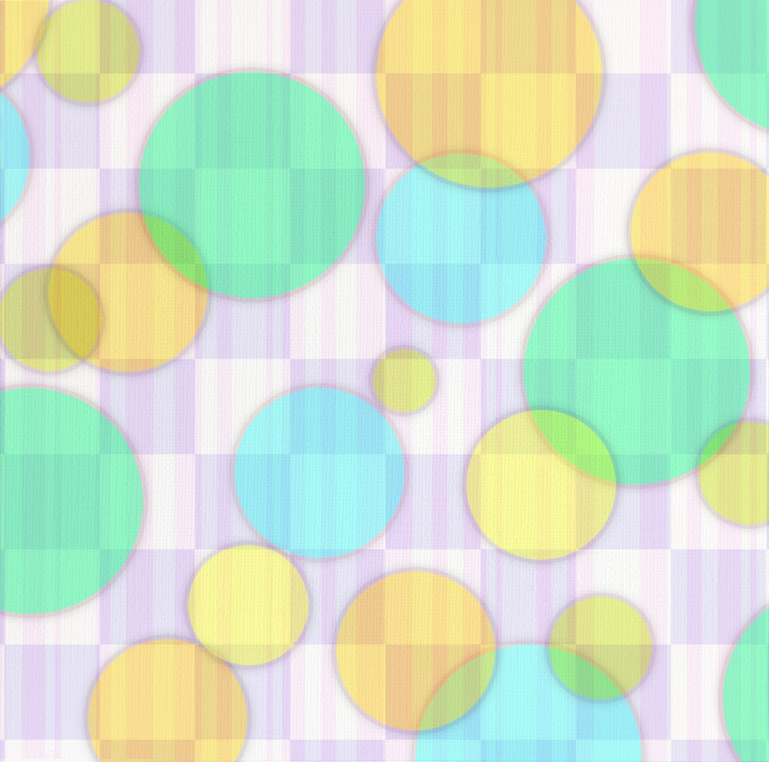 Color Circle green【アートパネル】