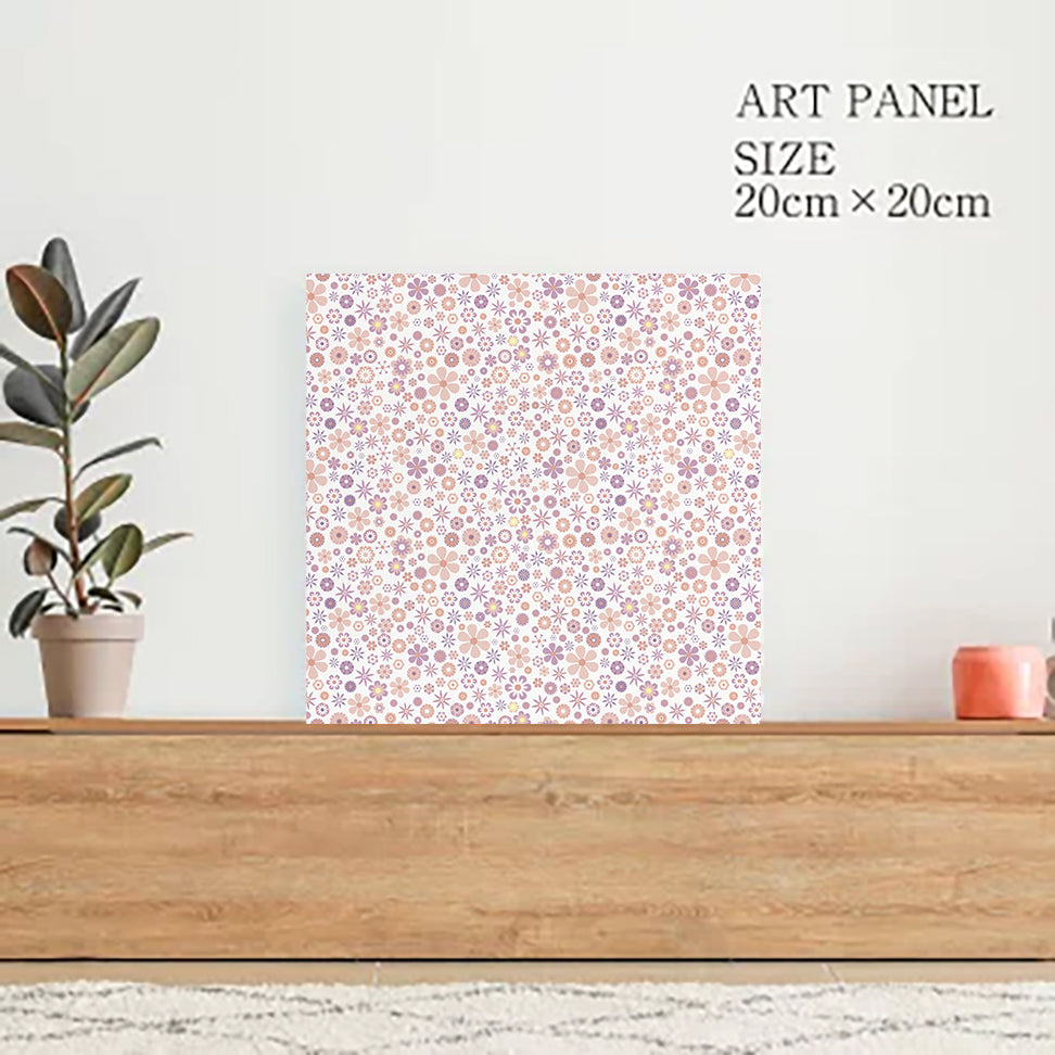wild flowers pink【アートパネル】