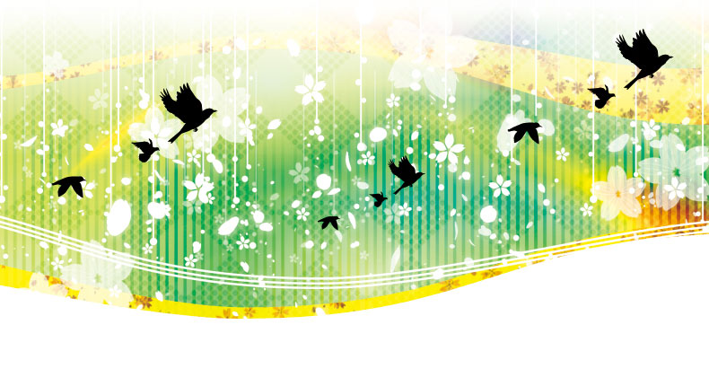 花鳥風月 グリーン