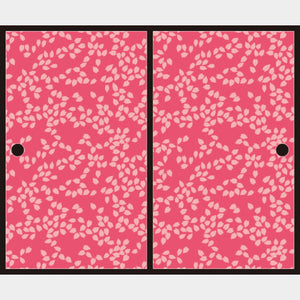 桜吹雪 山桜【ふすま紙】
