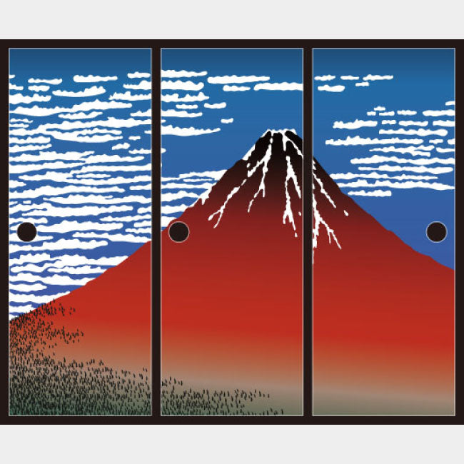 浮世絵 凱風快晴【ふすま紙】
