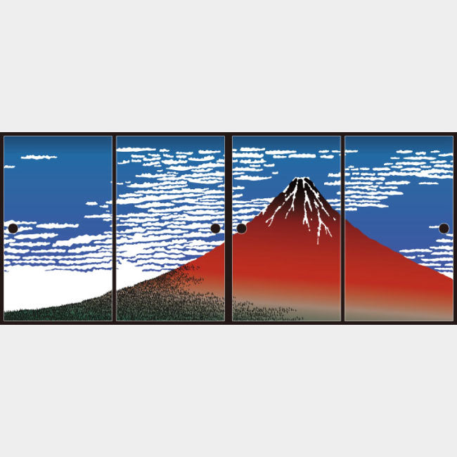 浮世絵 凱風快晴【ふすま紙】