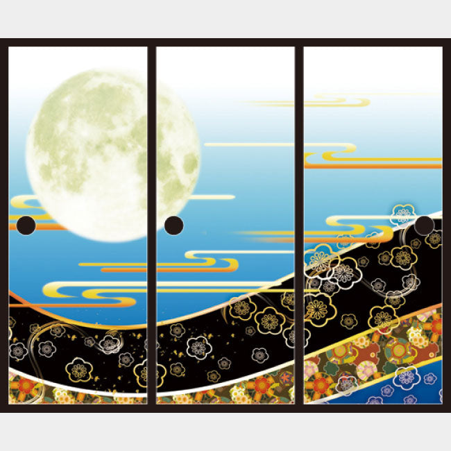 梅花月【ふすま紙】