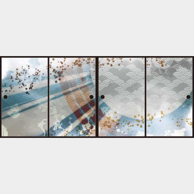 月影【ふすま紙】