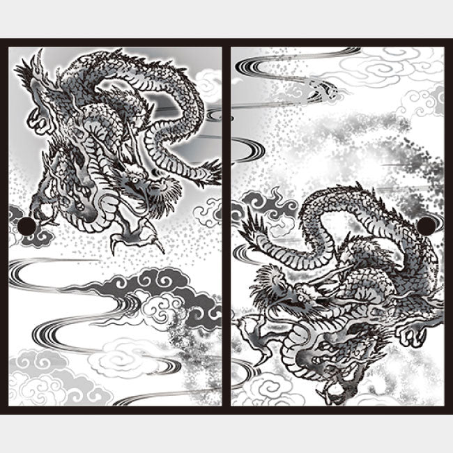 黒龍【ふすま紙】