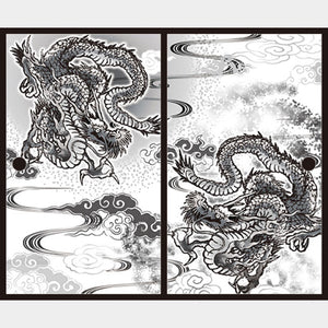 黒龍【ふすま紙】