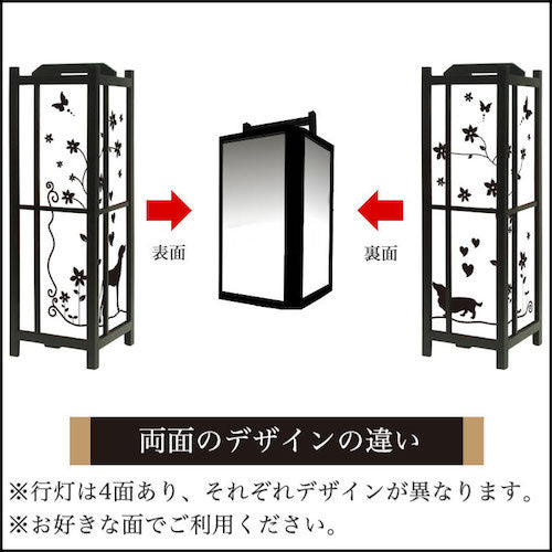 犬【角形行灯（中）】