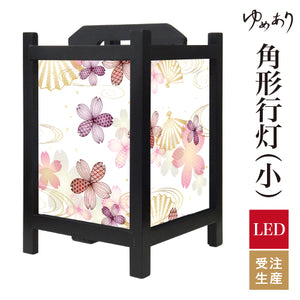 桜宴【角形行灯（小）】