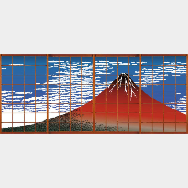 浮世絵 凱風快晴【障子紙】
