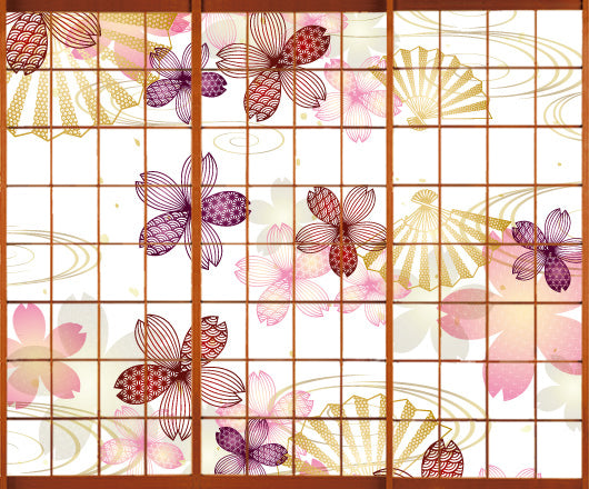 桜宴【障子紙】
