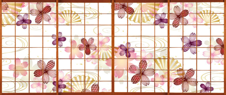 桜宴【障子紙】
