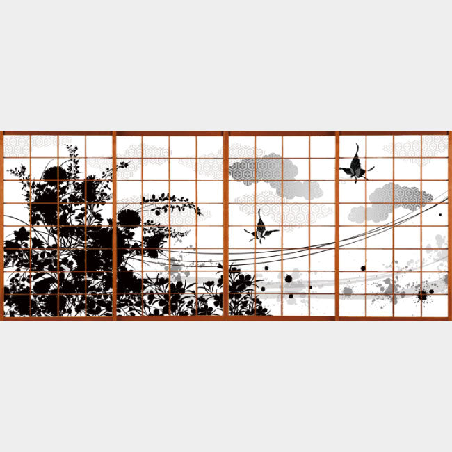 花影【障子紙】
