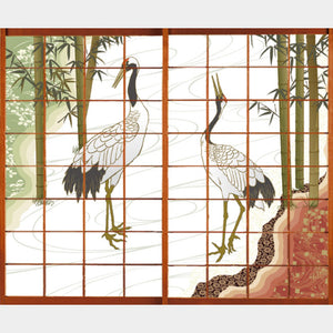 鶴【障子紙】