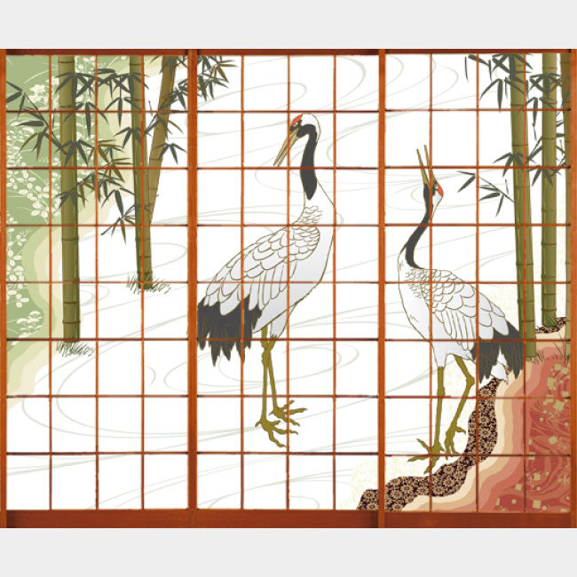 鶴【障子紙】