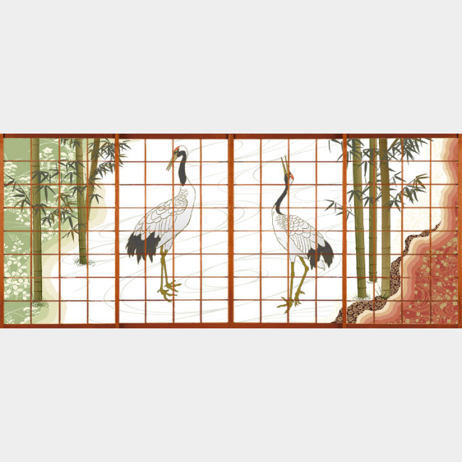 鶴【障子紙】