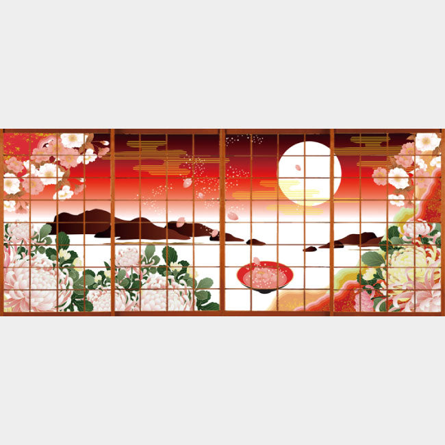 月見酒【障子紙】