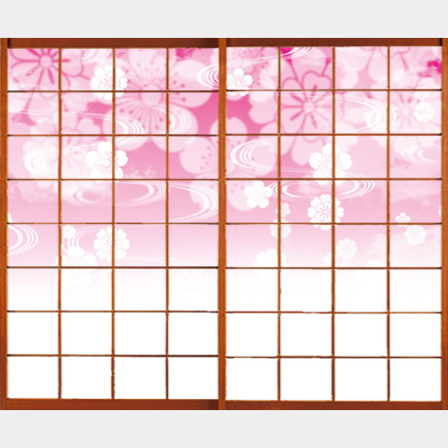 花雲 ピンク【障子紙】