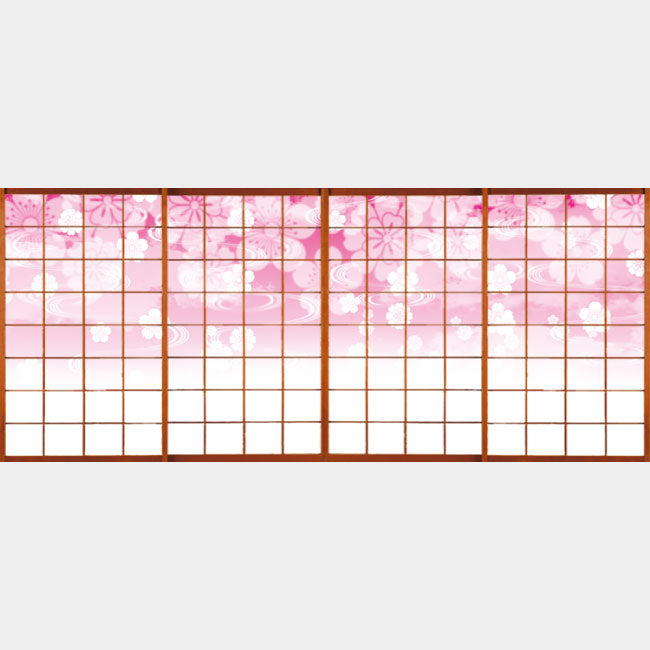 花雲 ピンク【障子紙】