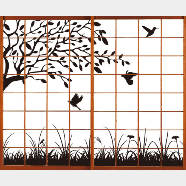 鳥【障子紙】