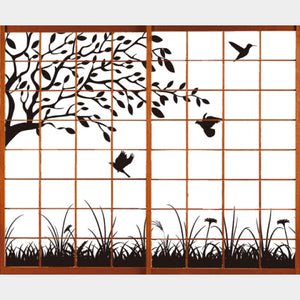 鳥【障子紙】