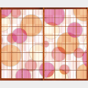 Color Circle pink【障子紙】