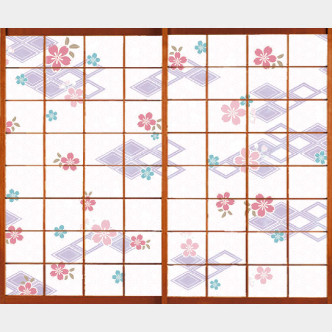 桜菱 藤紫【障子紙】