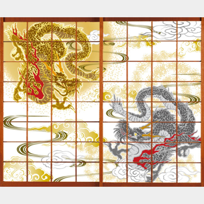 金龍 銀龍【障子紙】