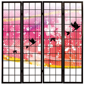 花鳥風月 ピンク【衝立】