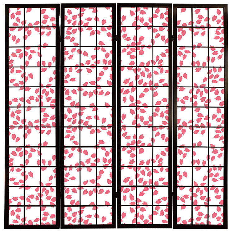 桜吹雪 桜色【衝立】