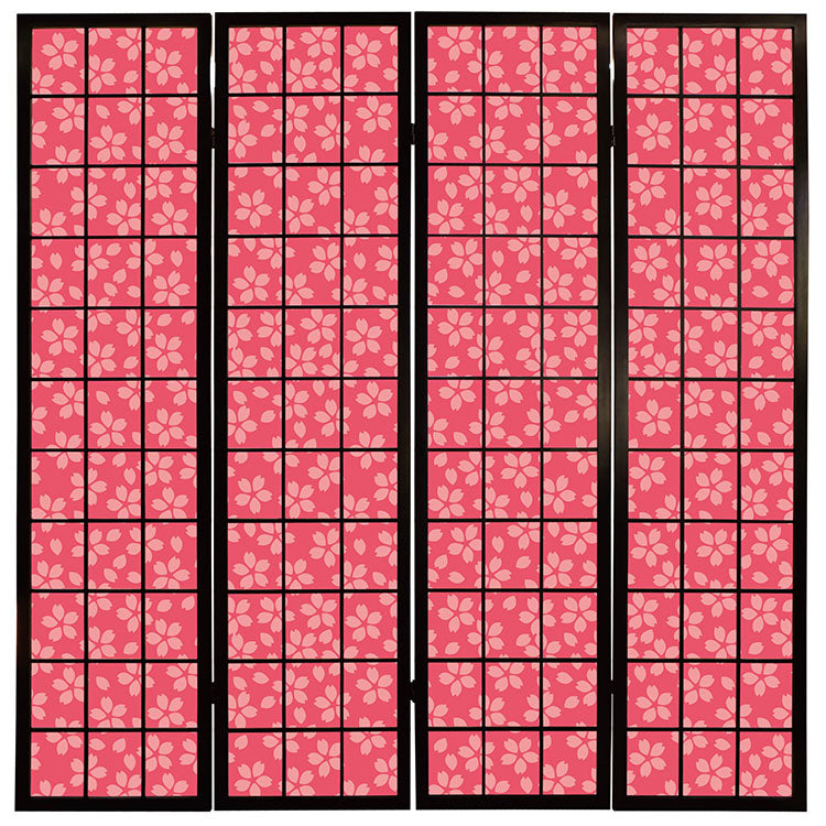 小桜 山桜 【衝立】