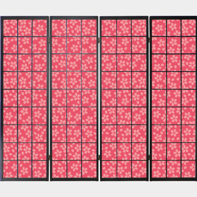小桜 山桜 【衝立】