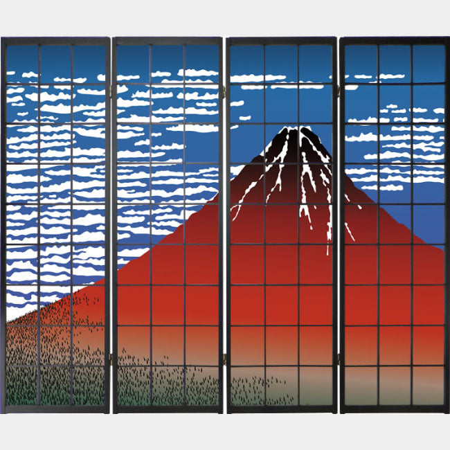 浮世絵 凱風快晴【衝立】