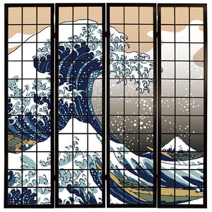 浮世絵 神奈川沖浪裏【衝立】