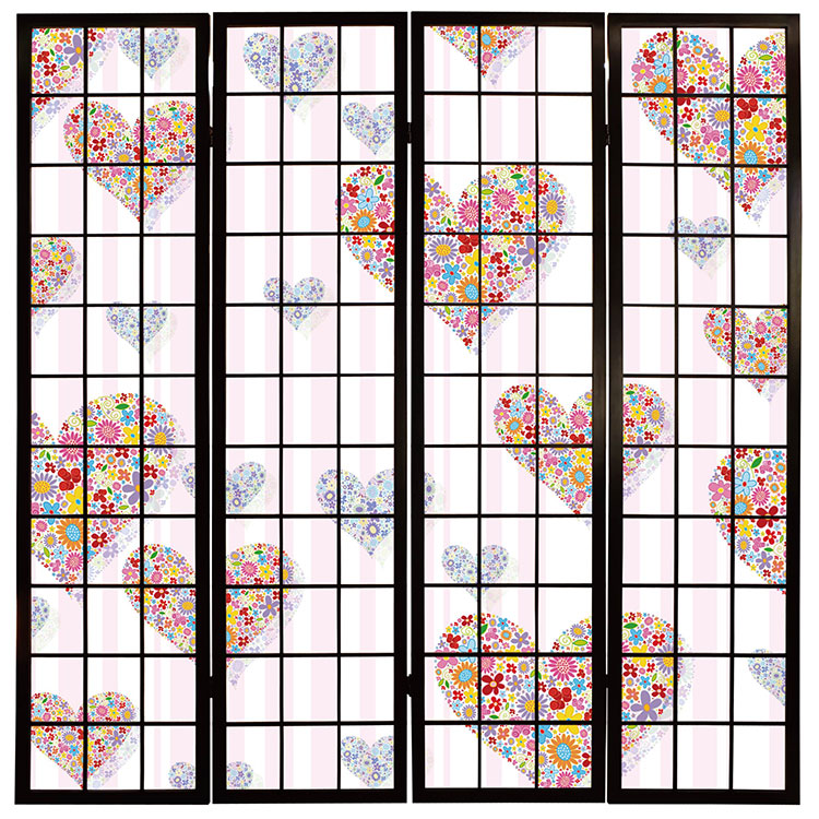 Flower Heart【衝立】