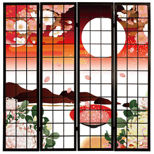月見酒【衝立】