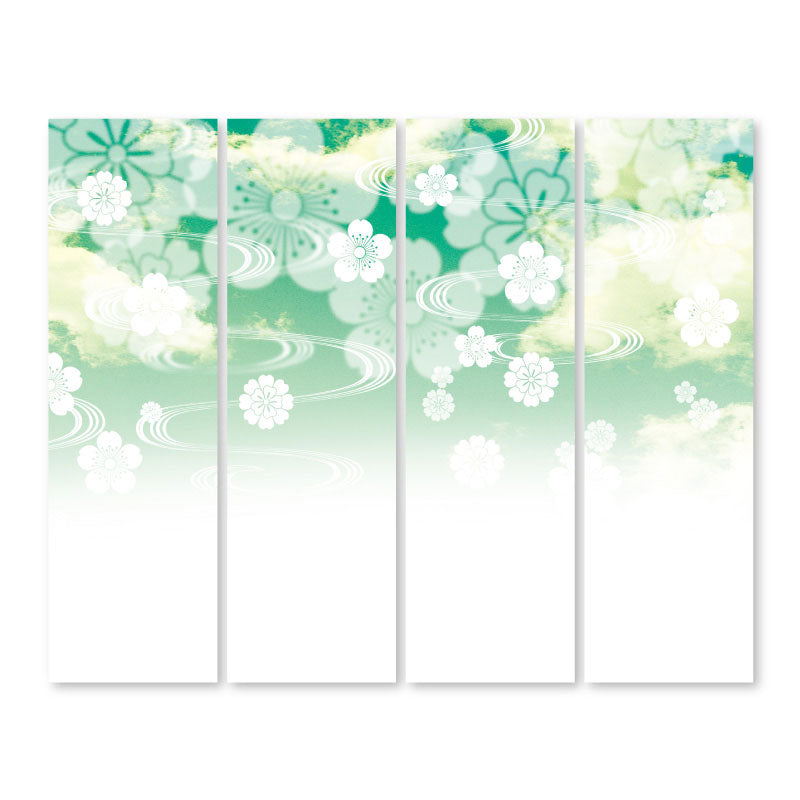 花雲 グリーン【衝立】