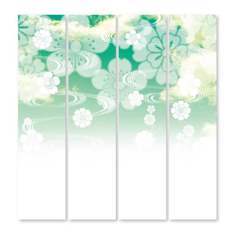 花雲 グリーン【衝立】