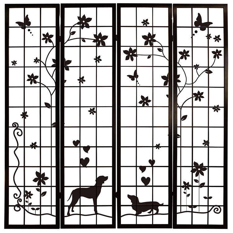 犬【衝立】