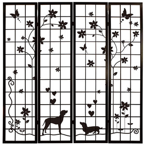 犬【衝立】