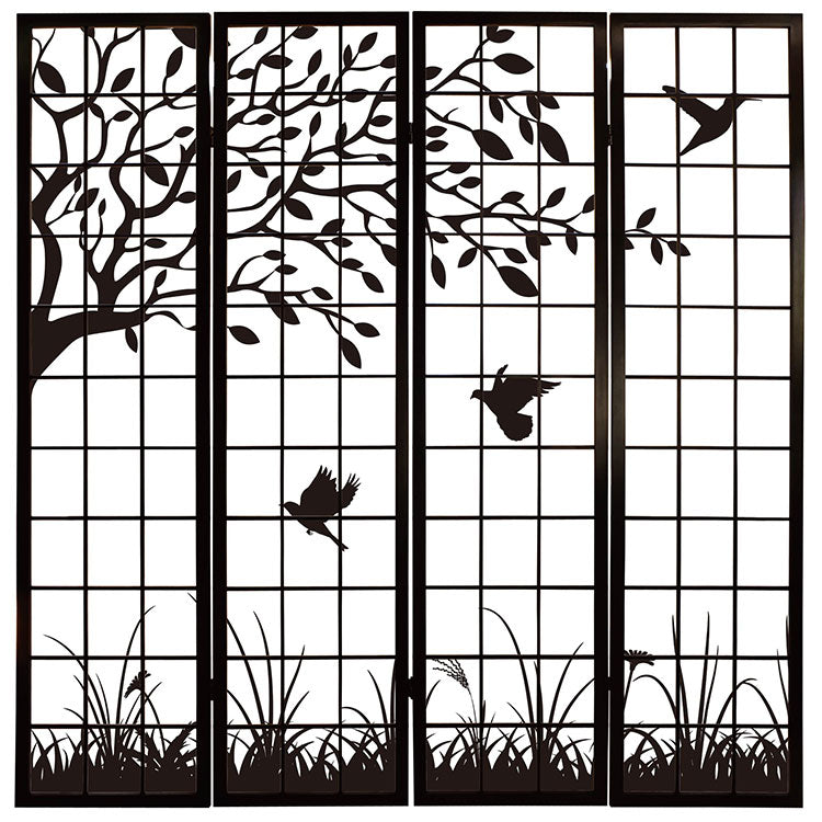 鳥【衝立】
