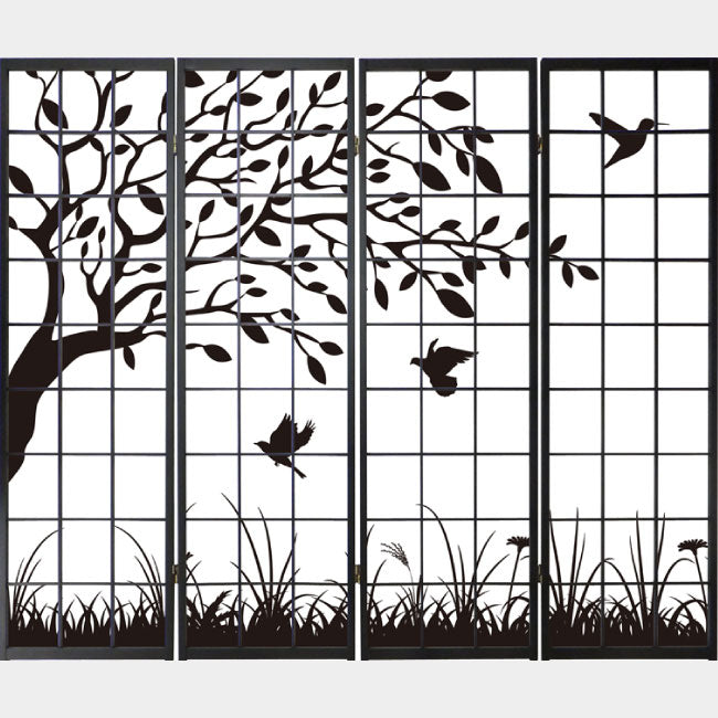 鳥【衝立】