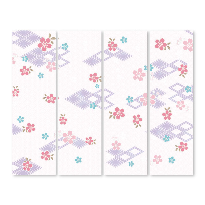 桜菱 藤紫【衝立】