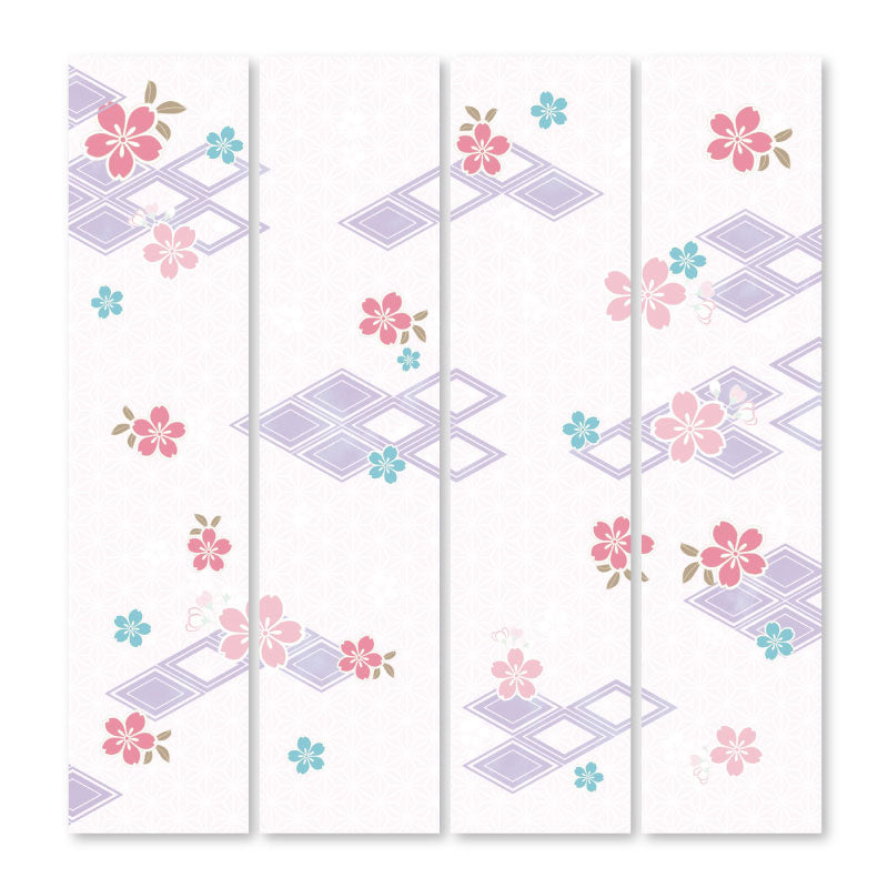 桜菱 藤紫【衝立】