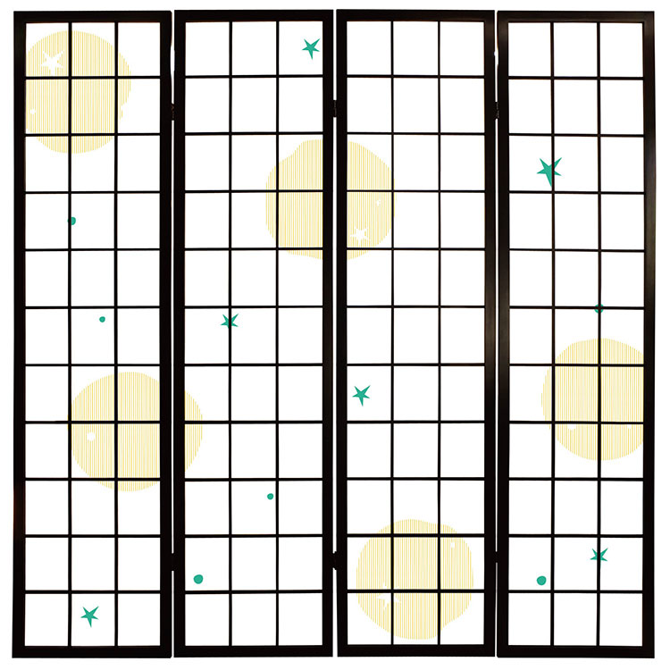 ほし イエロー【衝立】