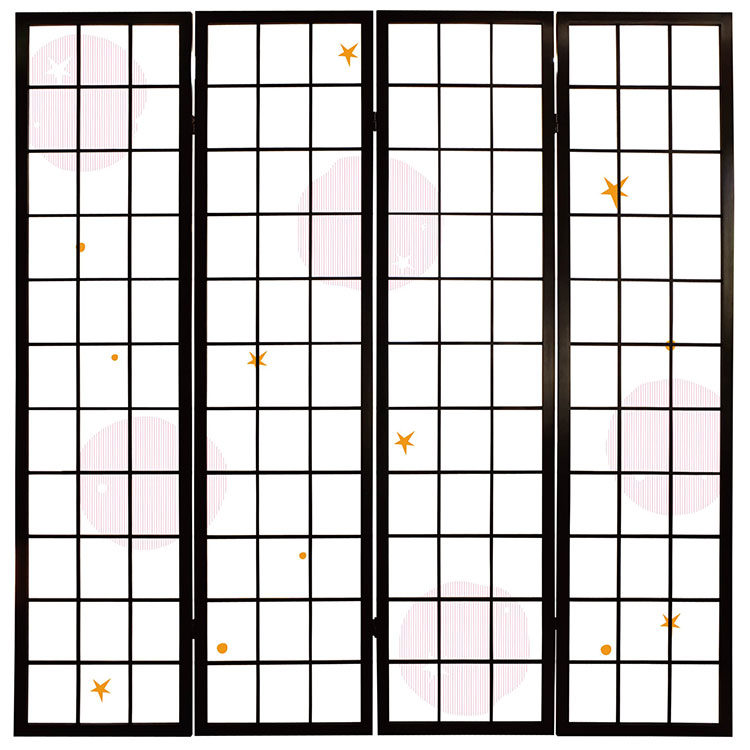ほし ピンク【衝立】