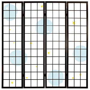 ほし ブルー【衝立】