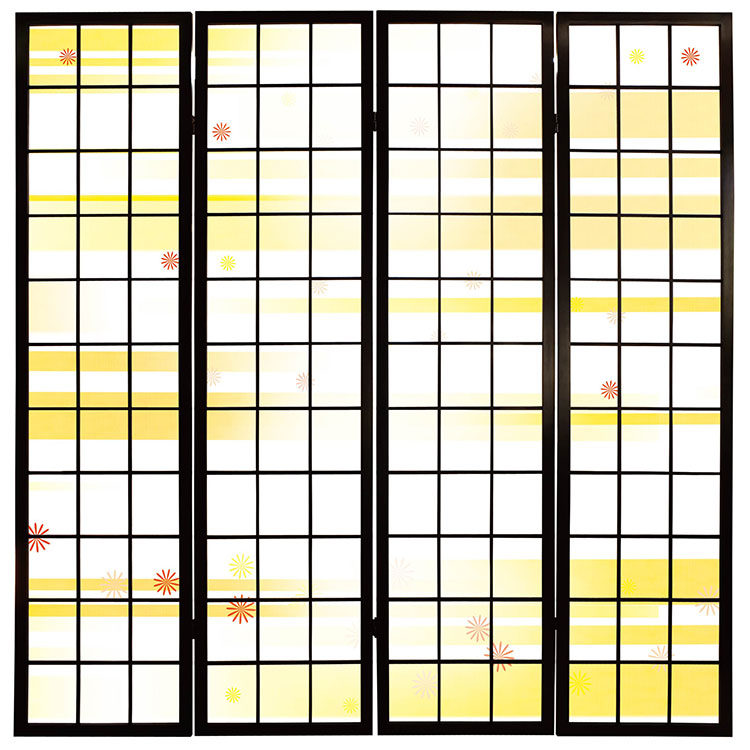 風 イエロー【衝立】