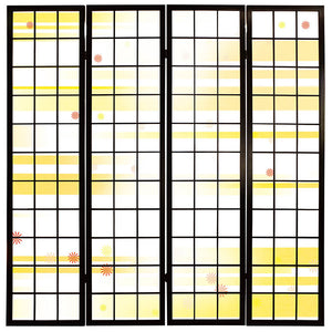 風 イエロー【衝立】