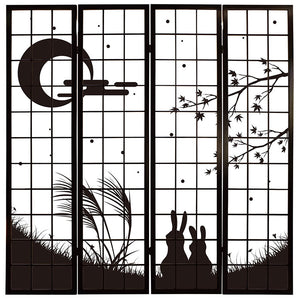 十五夜【衝立】