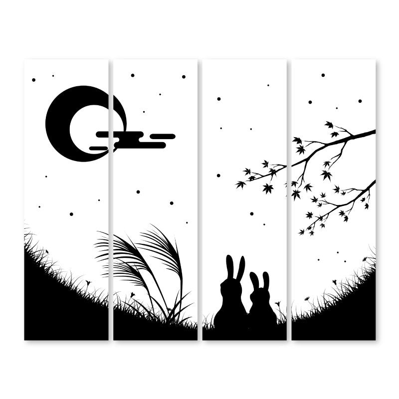 十五夜【衝立】